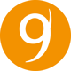 9 logo on orange